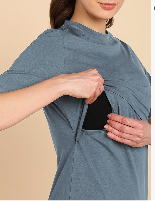 Cotton Maternity & Nursing Activewear Set
