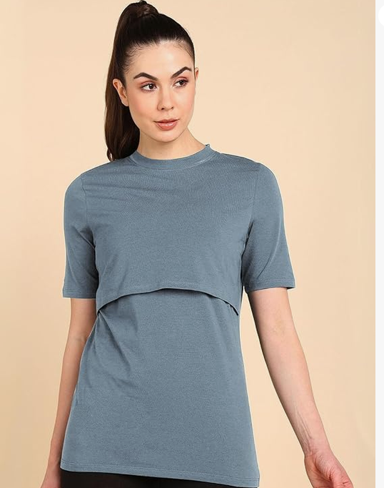Cotton Maternity & Nursing Activewear Set